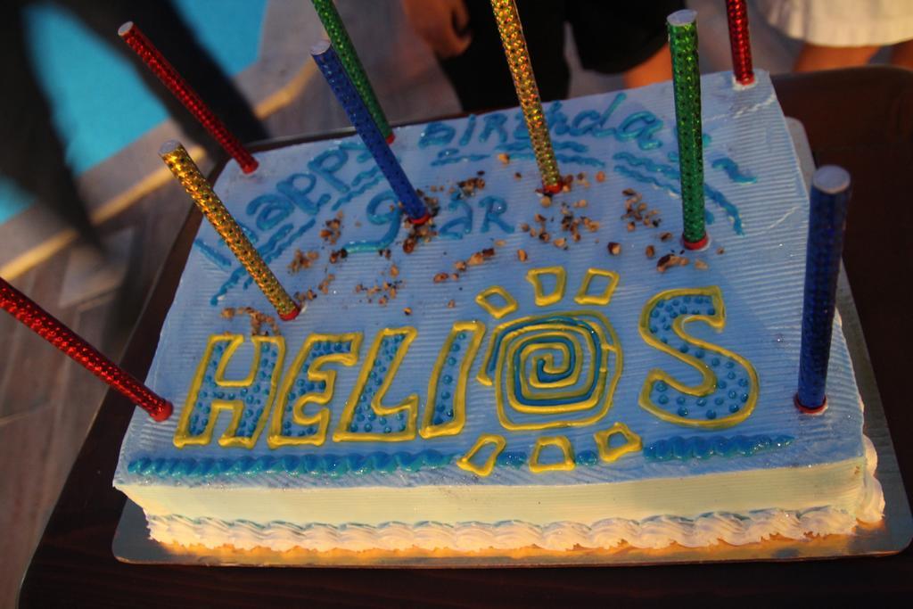 Helios Hotel Balchik Bagian luar foto